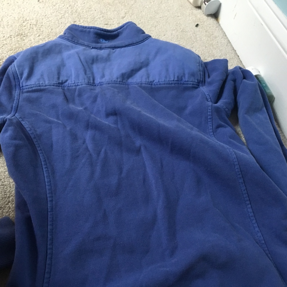 dark blue plain sweatshirt